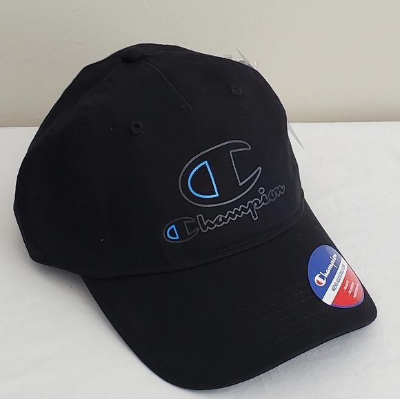 Champion Other - Champion Baseball Hat Cap Blue Black